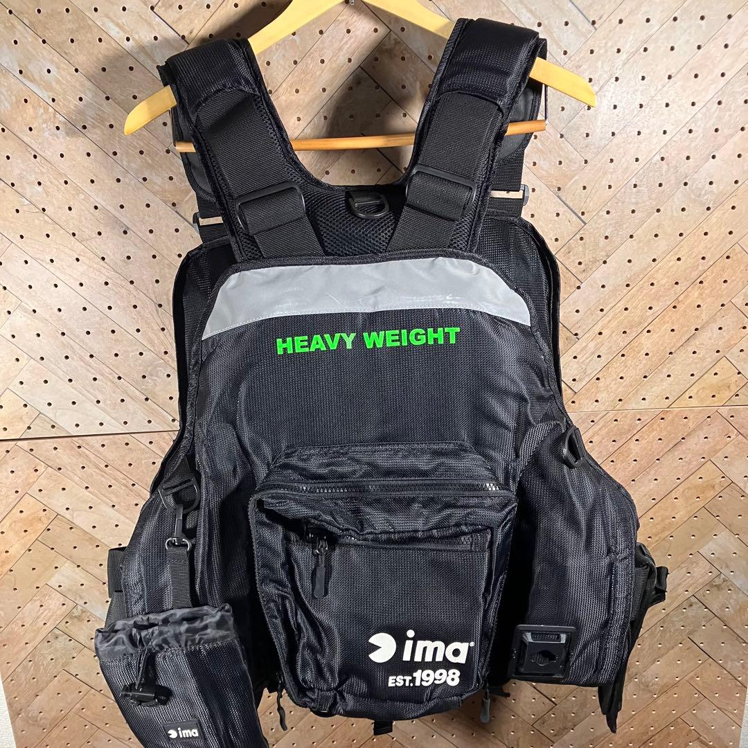 ima×RBB ウェーディングベスト HEAVY WEIGHT 高浮力120kg