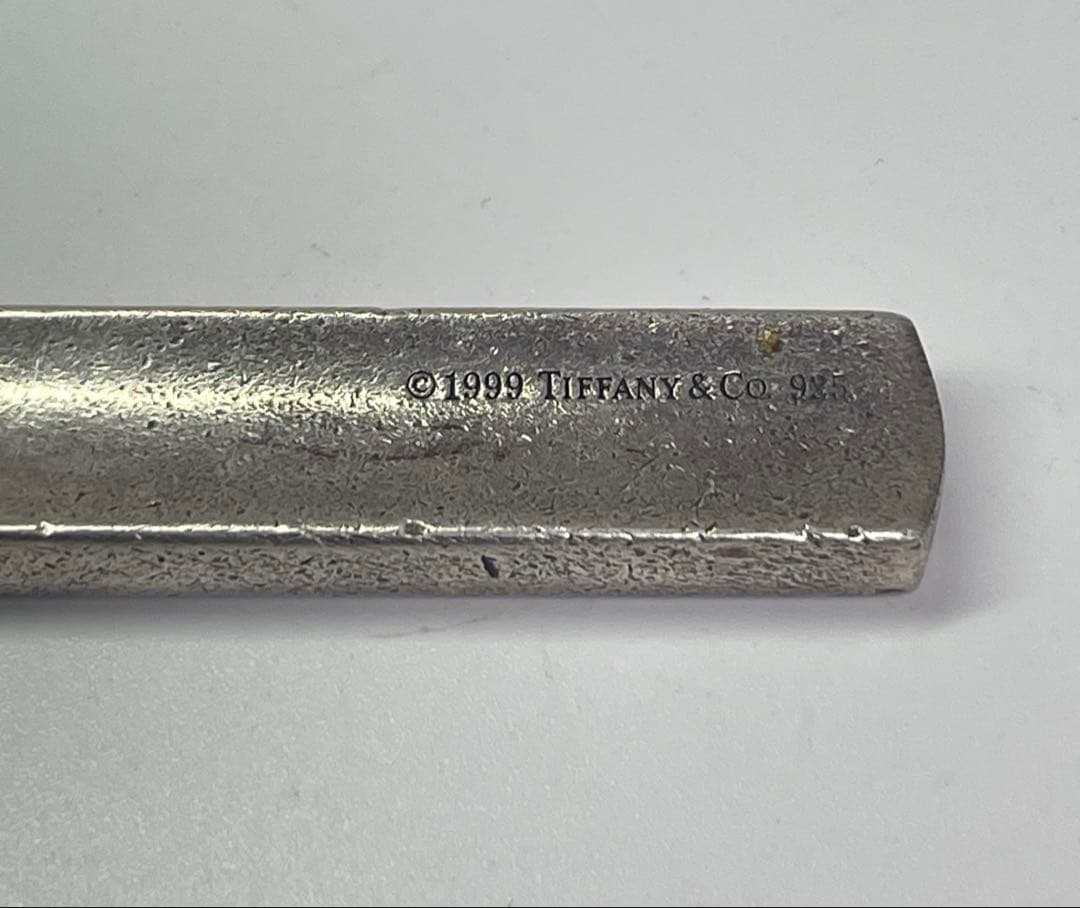 TIFFANY&Coキーリング 1837 ナロー バー シルバー925