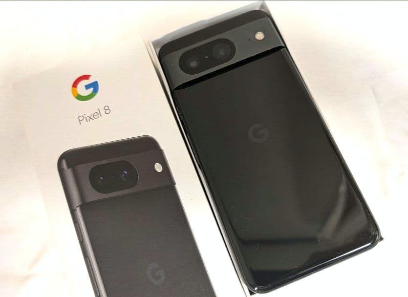 【美品】Google Pixel 8 256GB Obsidian