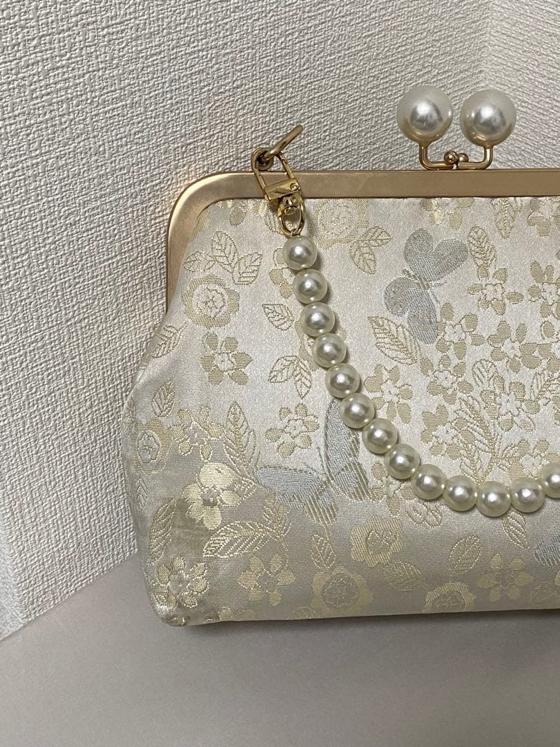 蝶柄 レース着物 ピンク 和洋ミックス 小紋 バッグおまけ付き