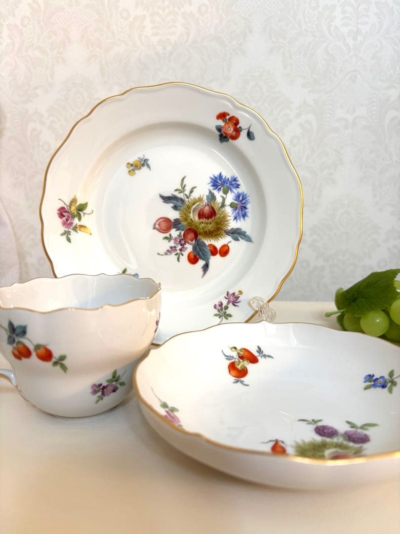 マイセン　フルーツ＆フラワー