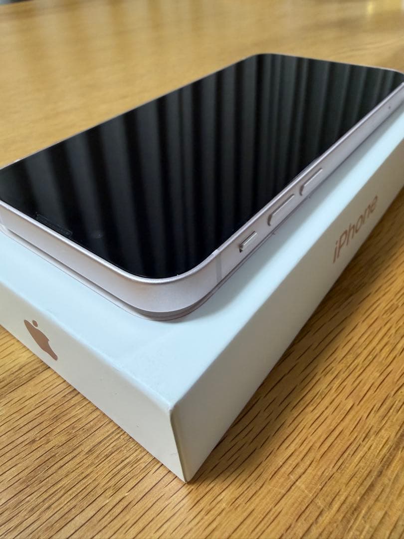 再値下げ❗️Apple iPhone 13 mini ピンク 本体 充電ケーブル付