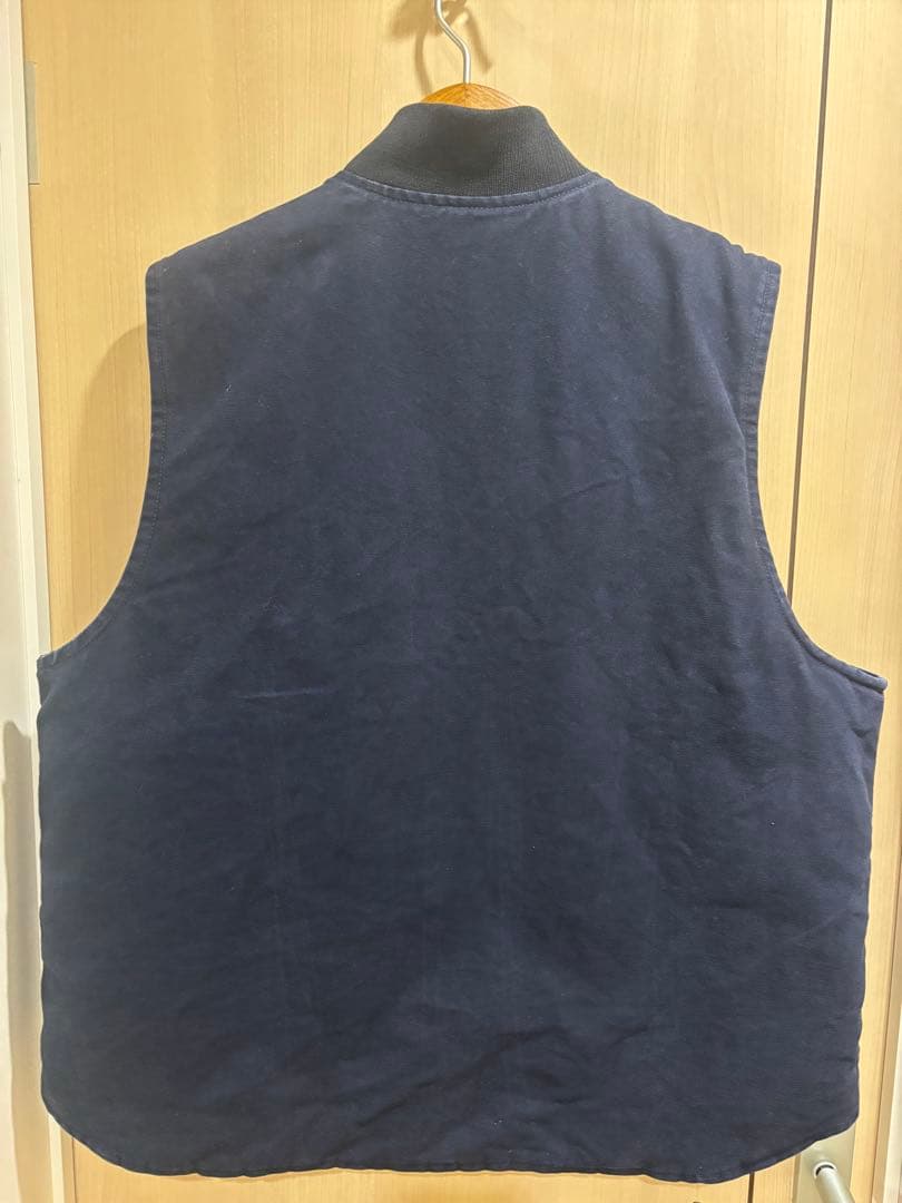 Carhartt ネイビー ベスト　xl