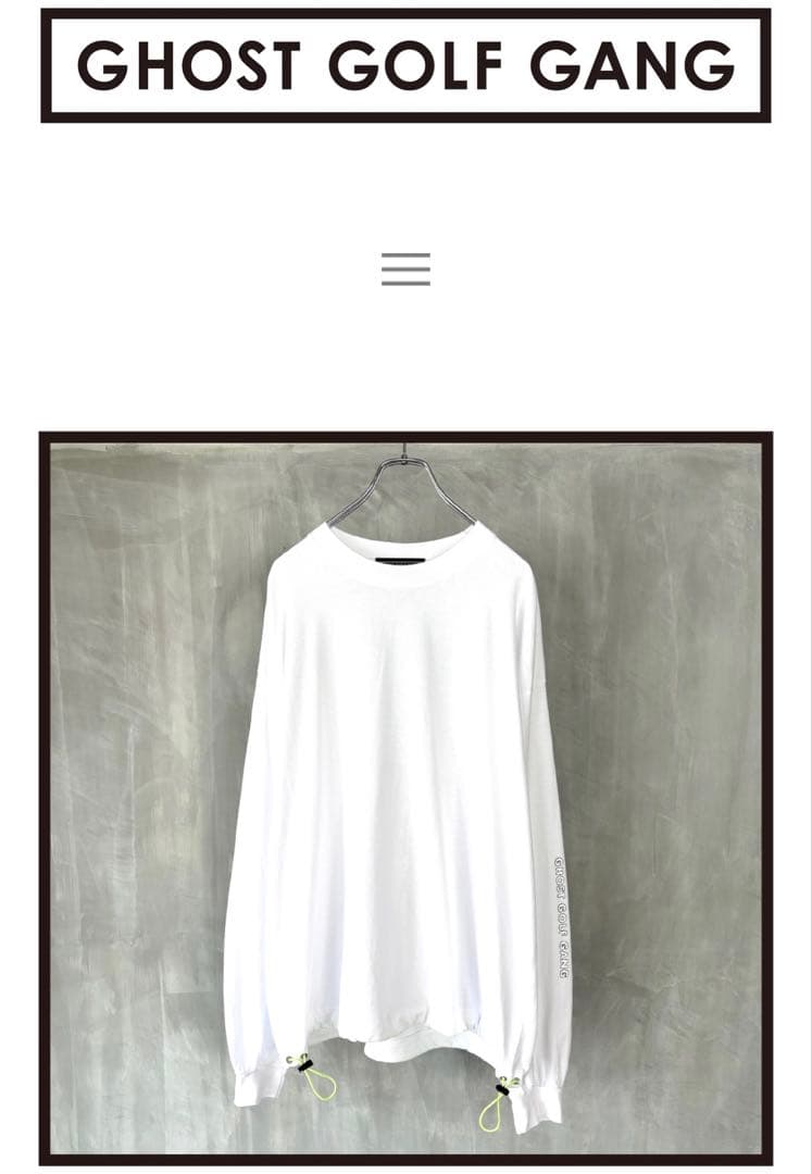 Ghost Golf Gang XL ロングシャツ