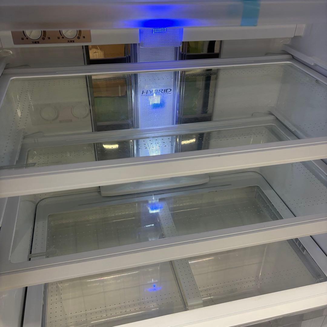 71❤️冷蔵庫　SHARP　500-600ℓ　大型　黒　右開　安い　中古　設置無料