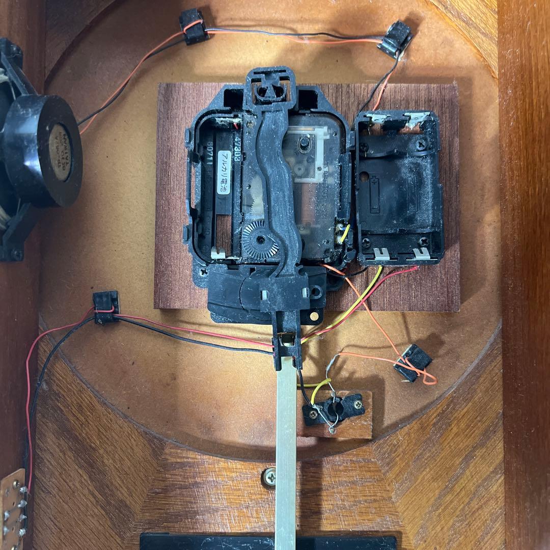 セイコー ディズニータイム ミッキーマウス 木製振り子時計　ディズニー