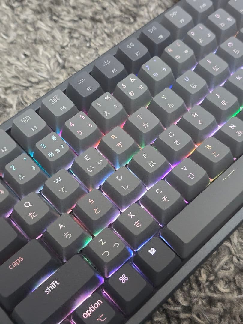 ​[極美品]Keychron K2 RGB 茶軸 日本語配列 JIS