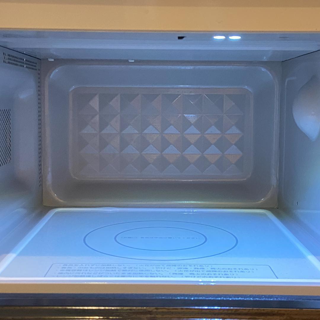 900W電子レンジ　ヤマダ電機　YMW-S17G1　2021年製