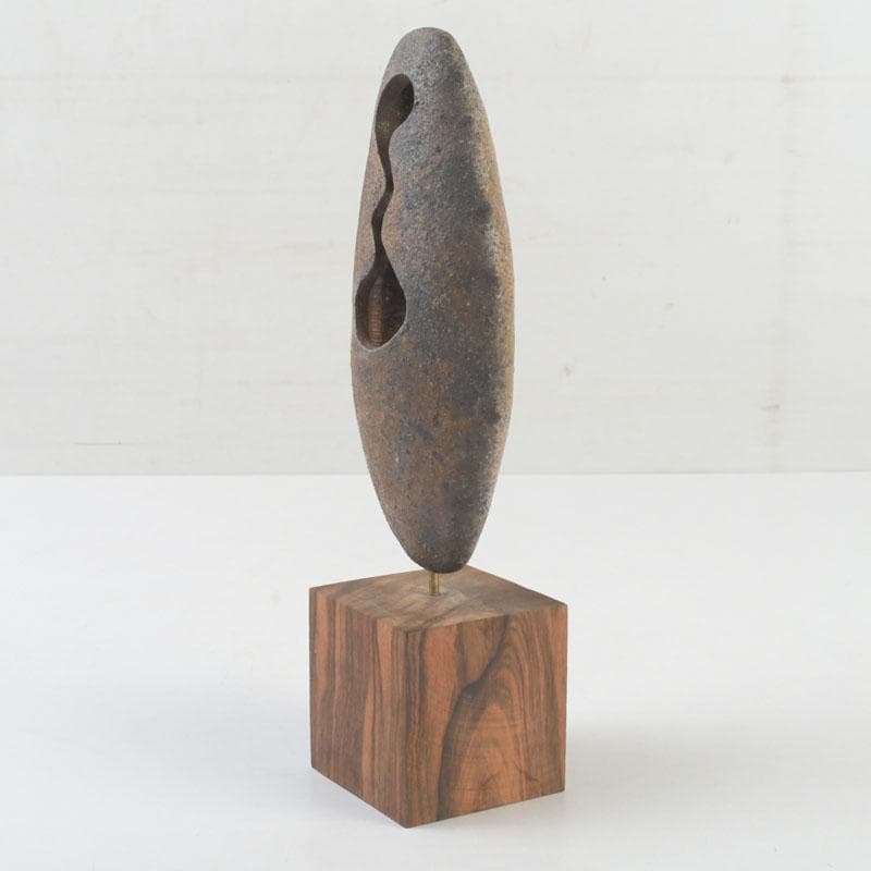 備前焼　置物　オブジェ　陶印あり　V　9713