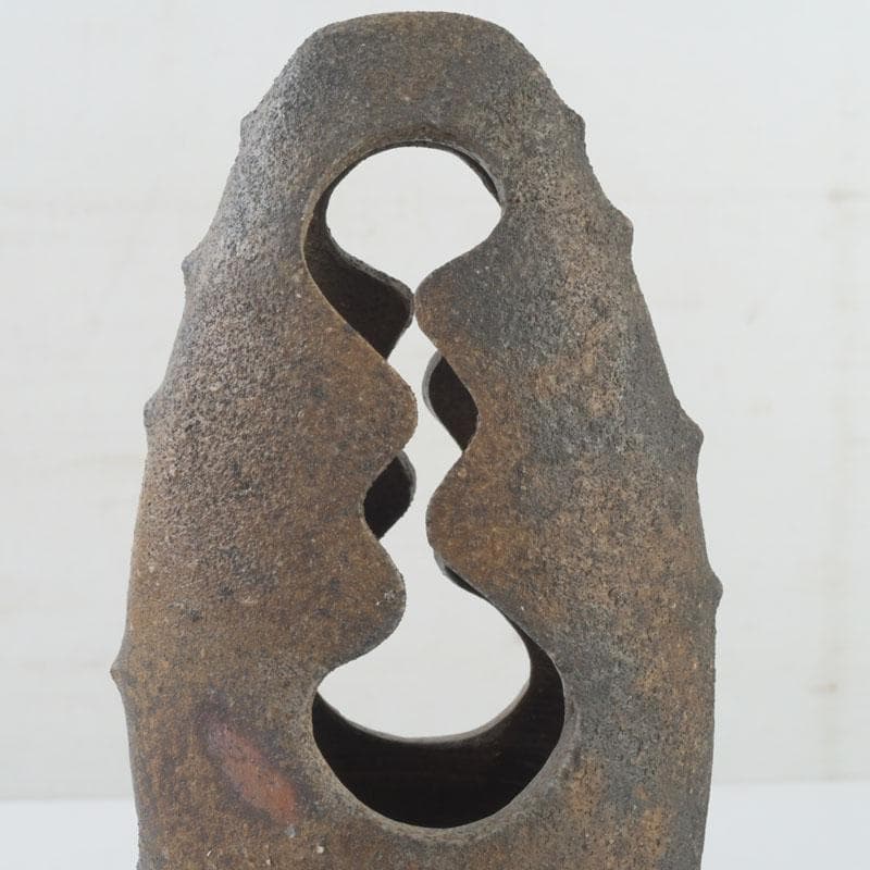 備前焼　置物　オブジェ　陶印あり　V　9713