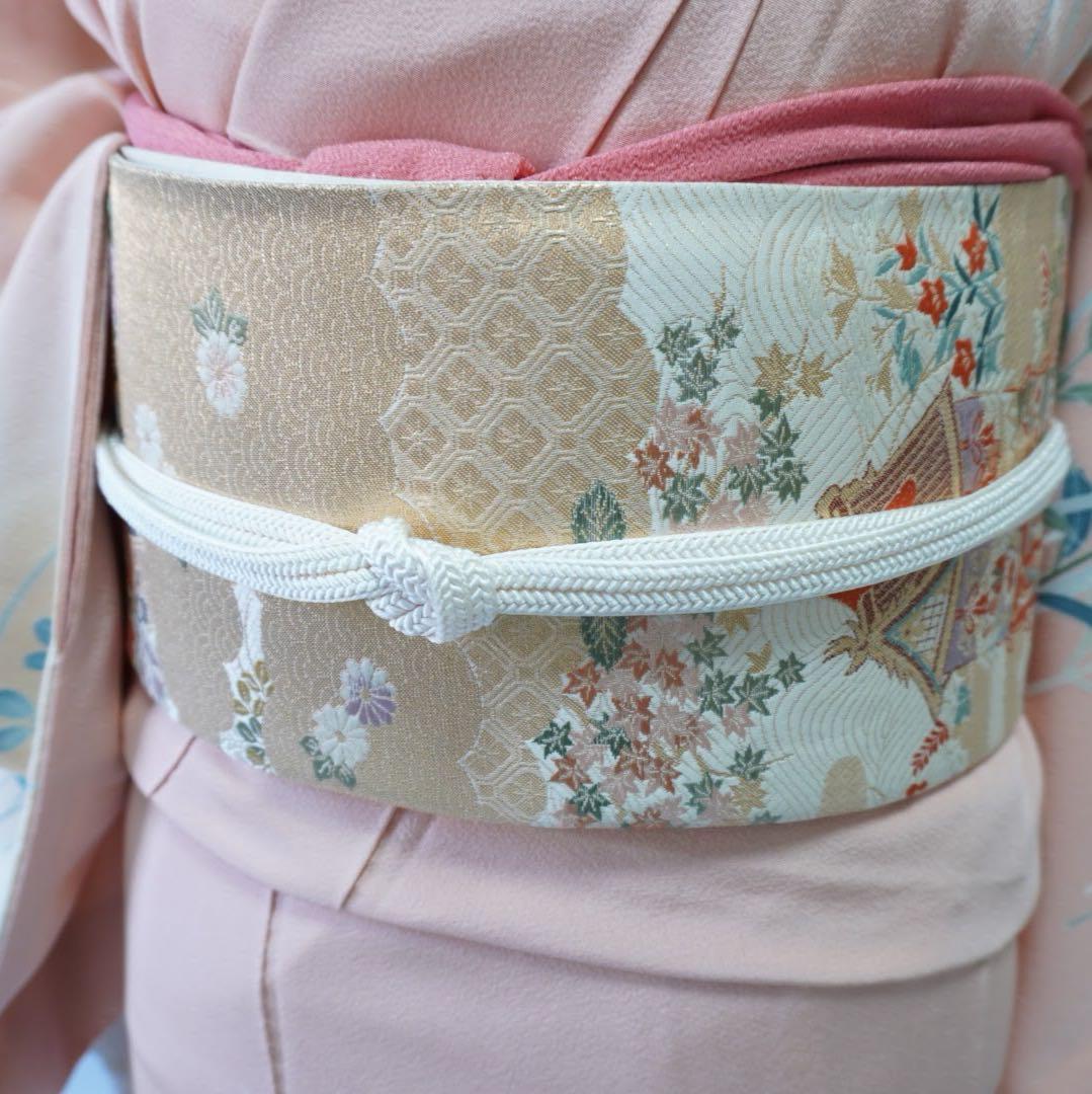 訪問着 フルセットa498 卒業式　入学式　お宮参り　七五三　結婚式　落款