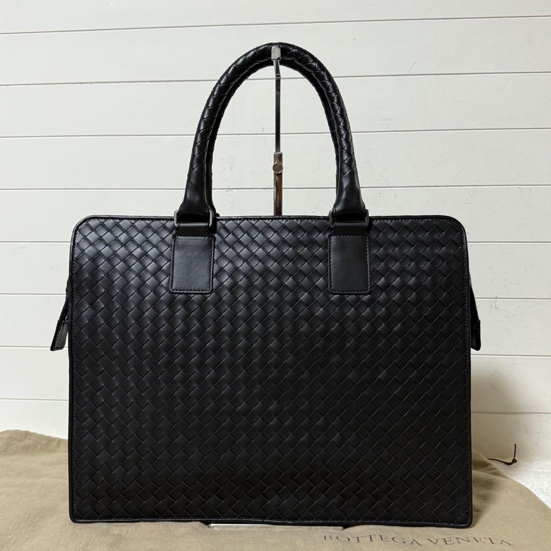 ⭐️新品未使用⭐️　ボッテガヴェネタ　イントレチャート　ブリーフケース　レザー
