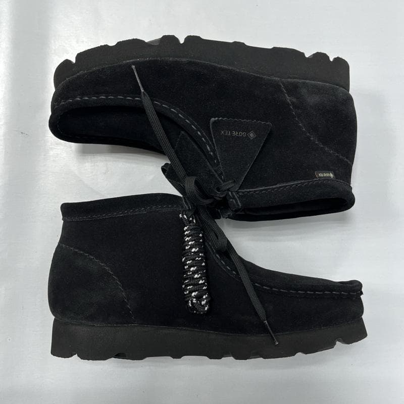 クラークス/ワラビー ブーツ ゴアテックス/ブラック/替え紐付き/UK6