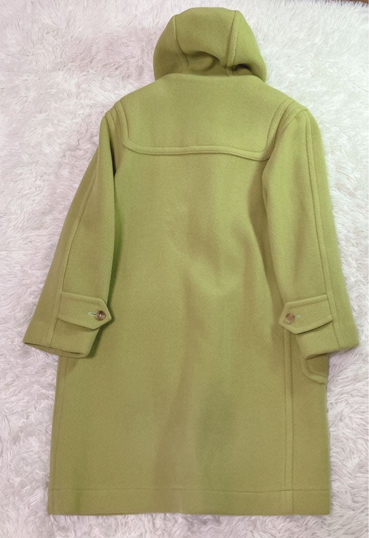 【希少色】OLD　ENGLAND ダッフルコート　ライム色　ヘリンボーン