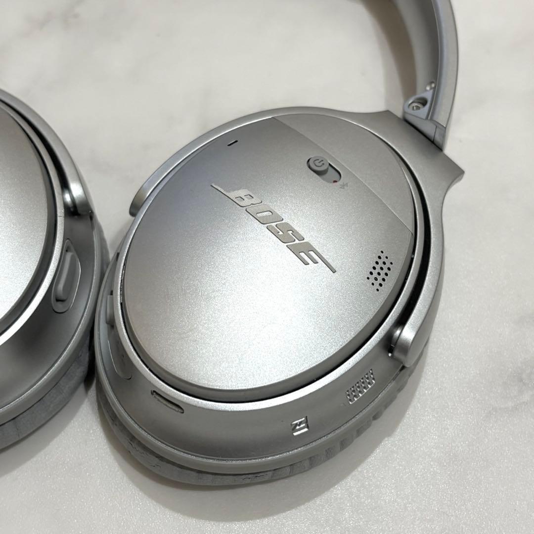 希少 BOSE QuietComfort 35II シルバー 新品イヤーパッド