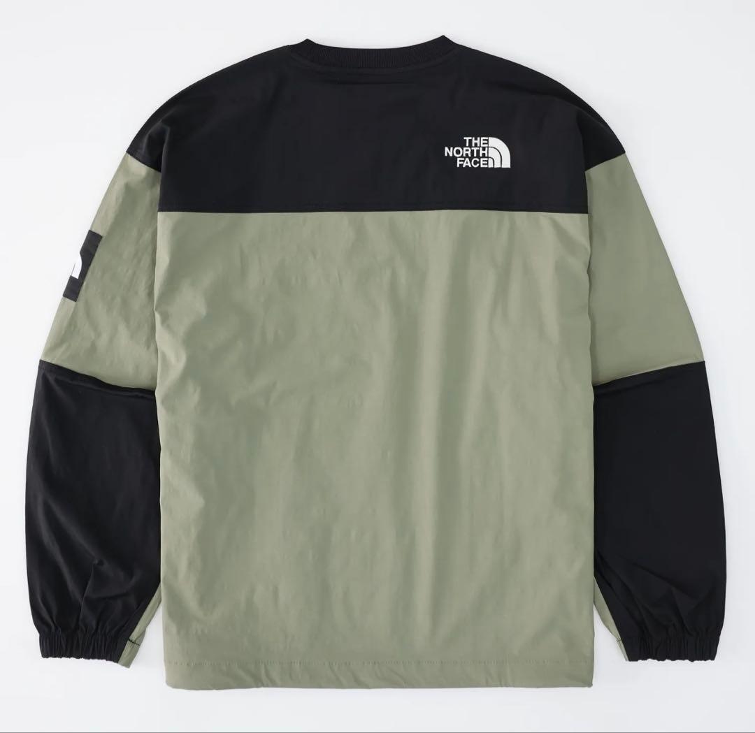 新品 M ノースフェイス ALBANY CREWNECK ナイロンジャケット