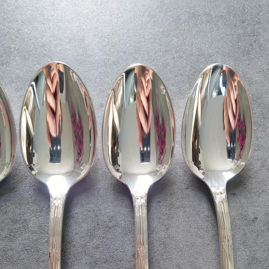 美品 クリストフル リュバン スタンダードスプーン 未開封含む 6点