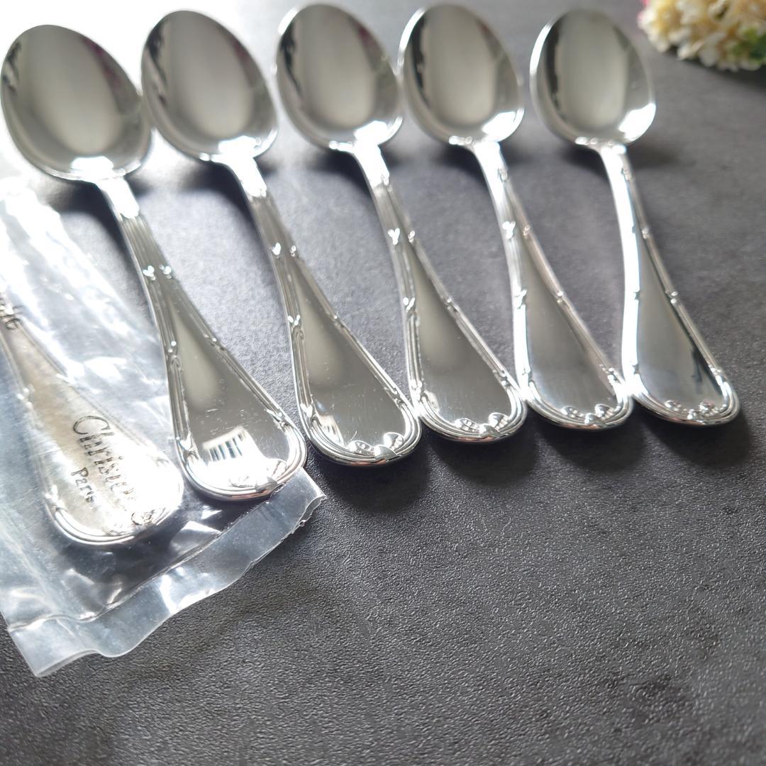 美品 クリストフル リュバン スタンダードスプーン 未開封含む 6点