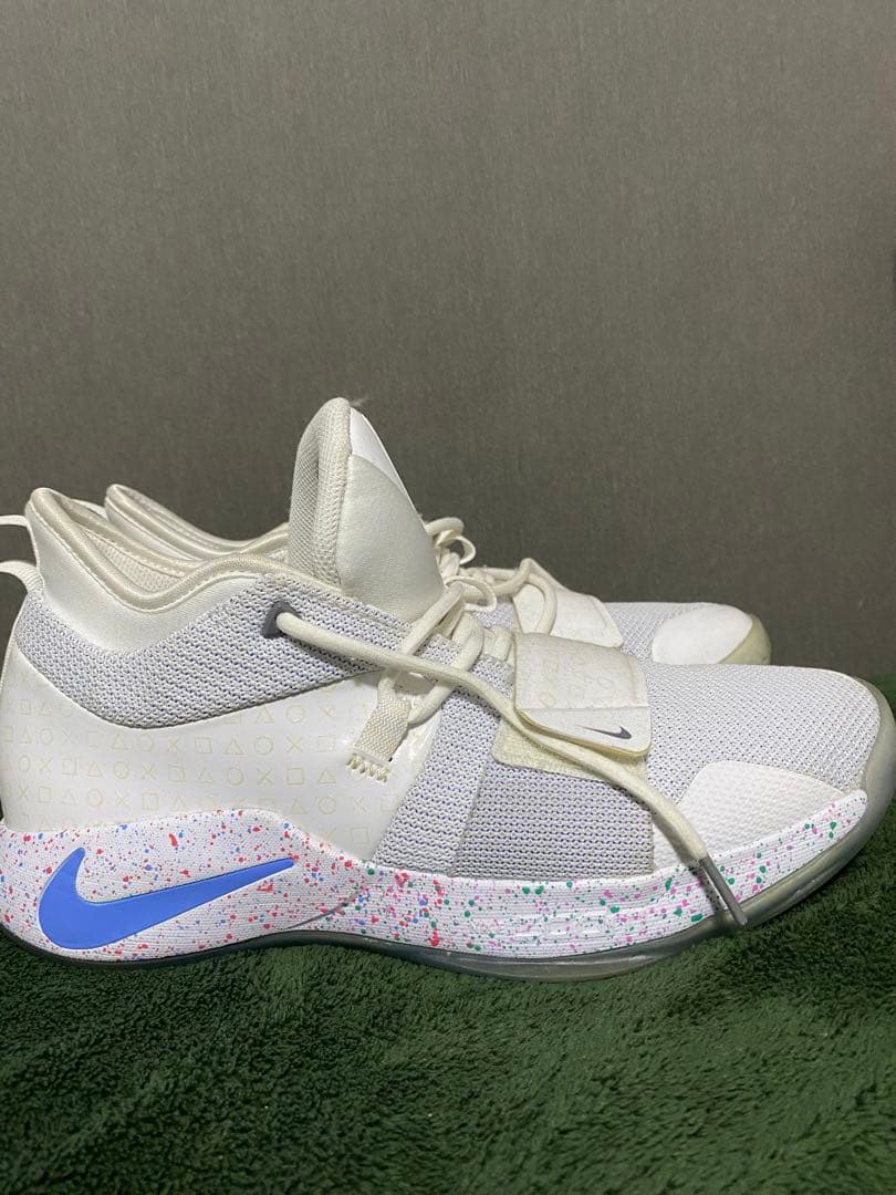 Nike PG2.5 プレイステーション　26.5cm バスケットシューズ 白