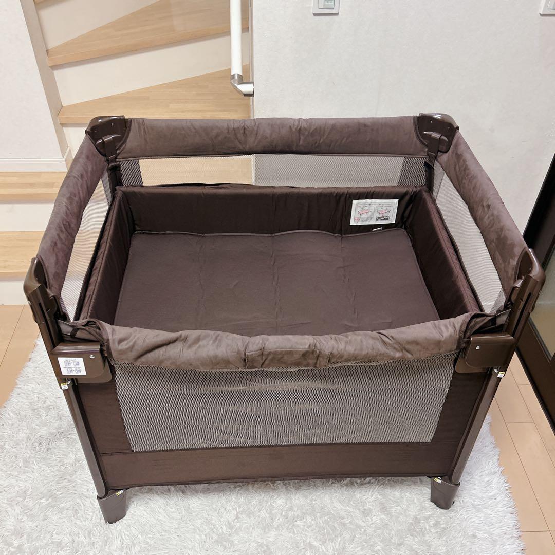 極美品 Aprica ココネルエアープラス マット洗濯可 ココネルエアー ベッド