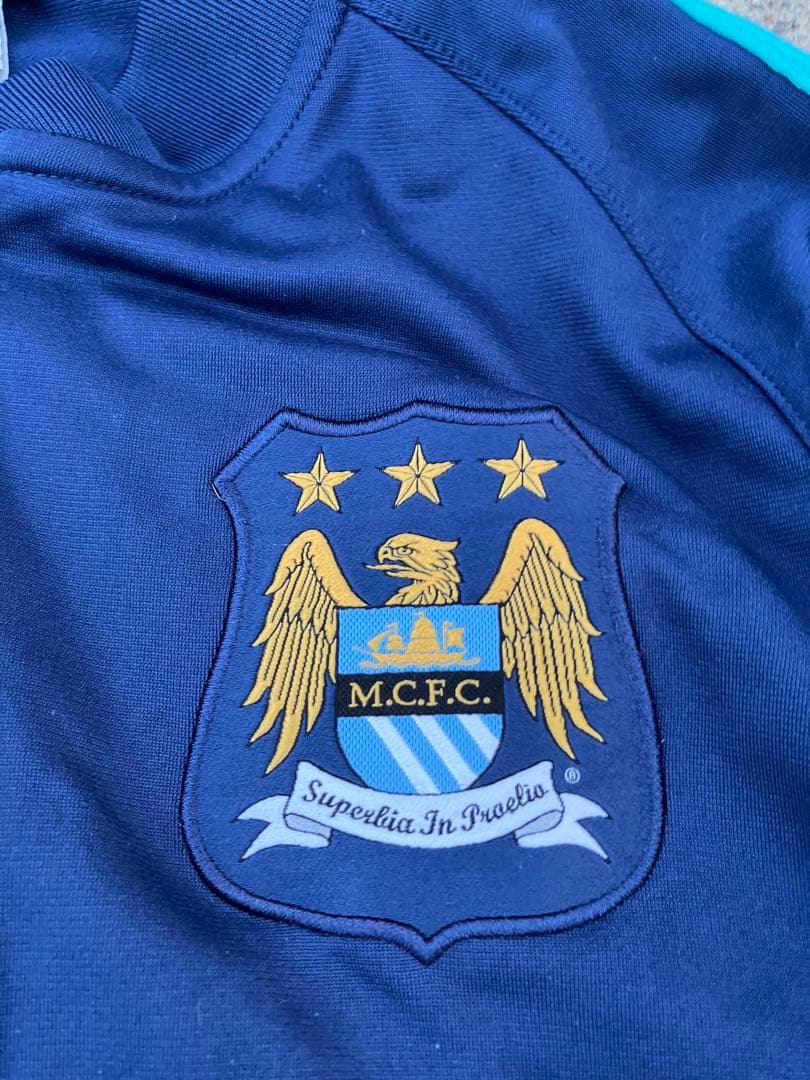 【美品】Nike×マンチェスターシティ　トラックジャケット/ジャージ/ナイキ L