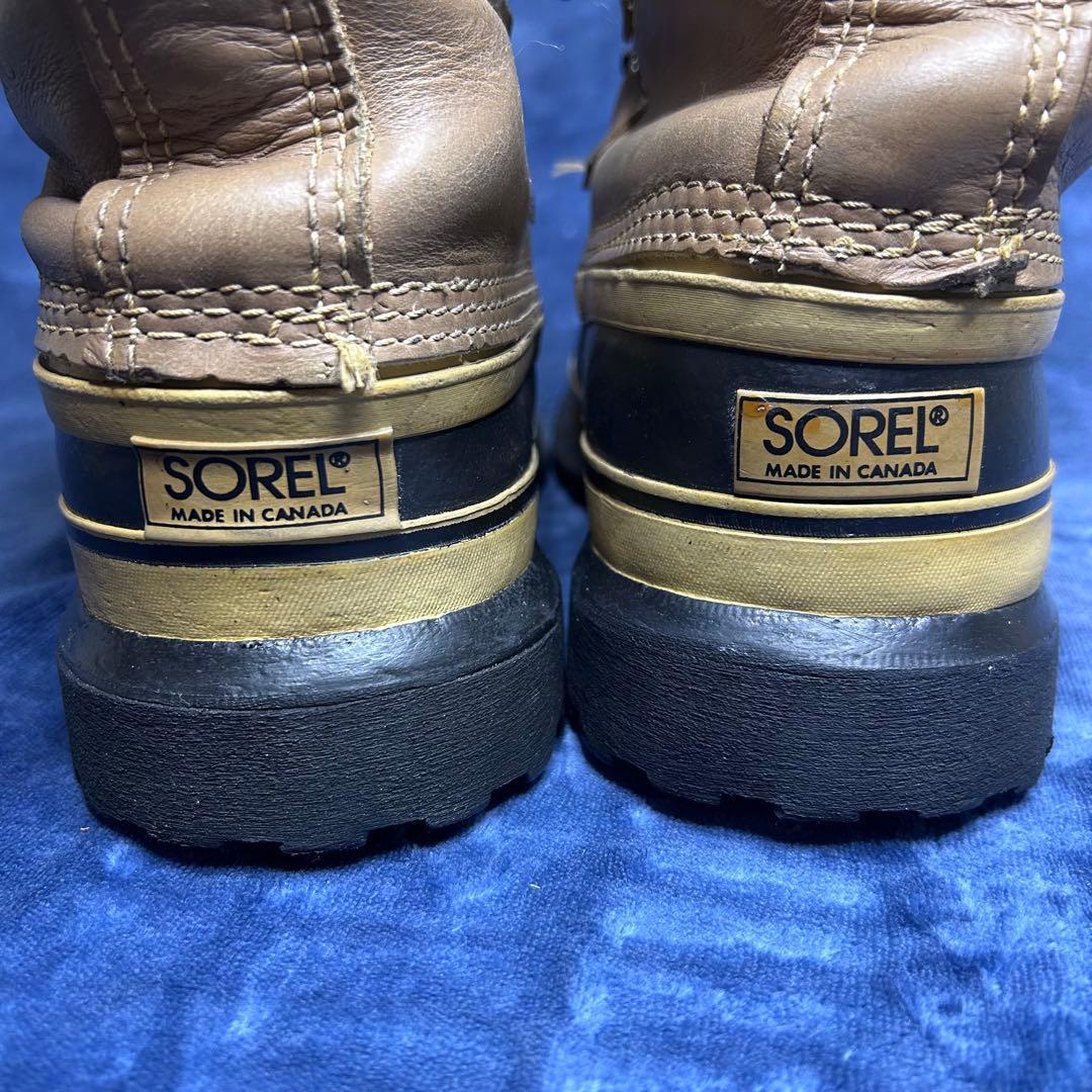 激レア SOREL ソレル CARIBOU カナダ製　メイプルロゴ