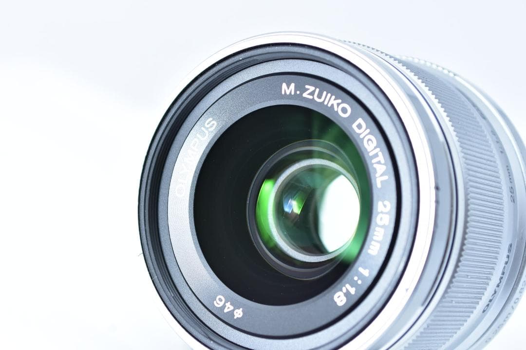 OLYMPUS オリンパス M.ZUIKO 25mm F1.8 シルバー 単焦点
