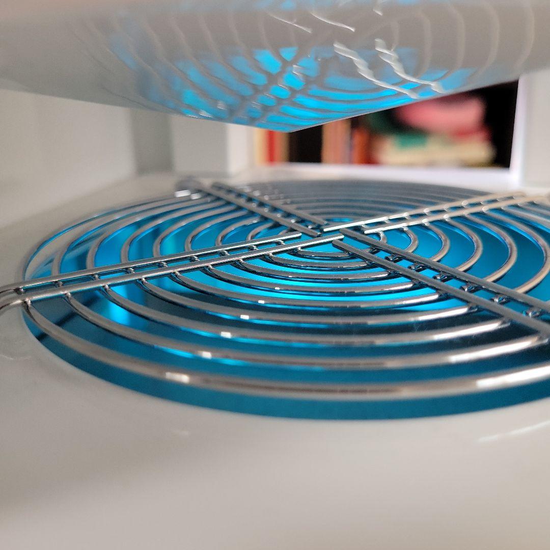 DNL 空気清浄機 スタンド型 ホワイト インフルエンザ予防 除菌