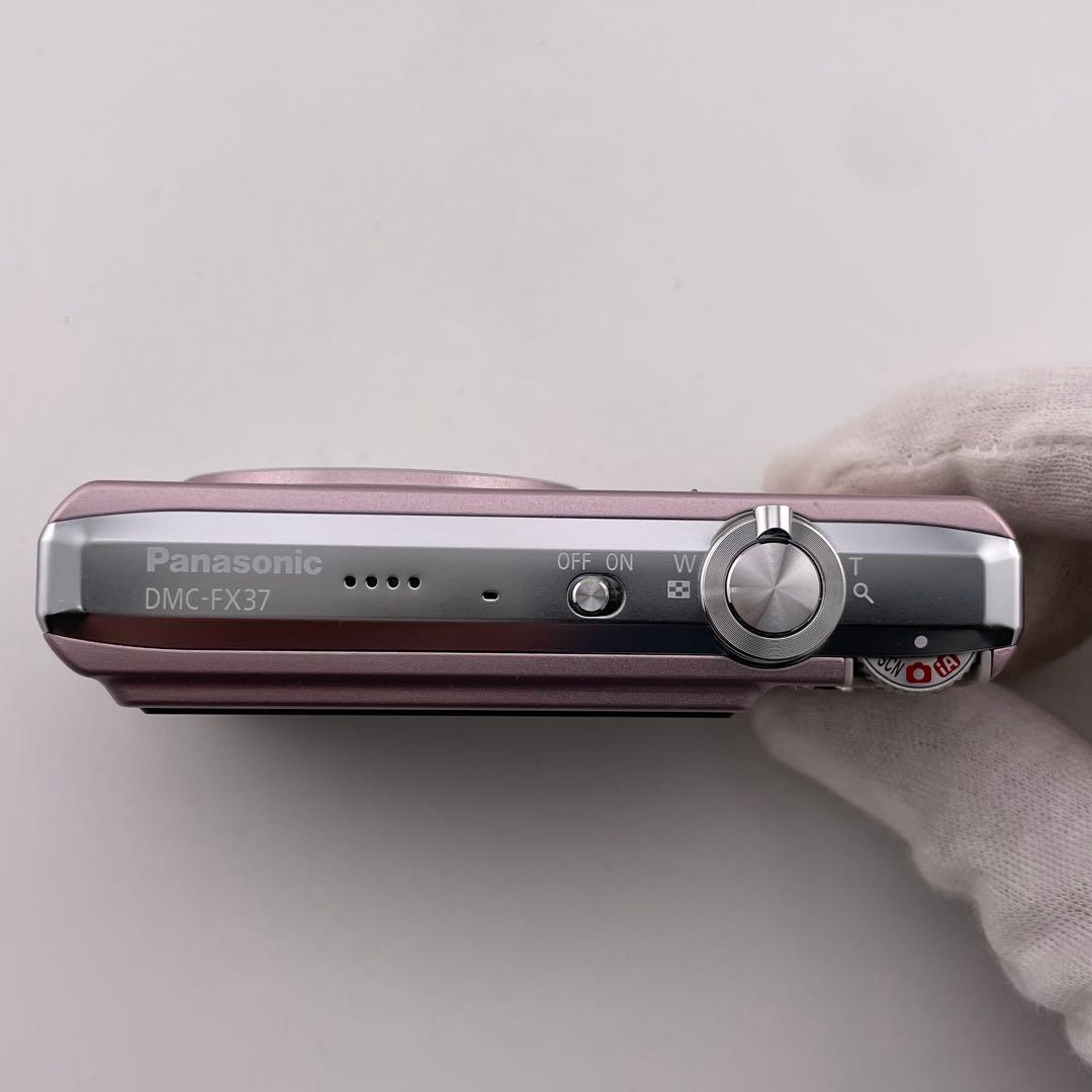 実写美⭕️【動作確認済】Panasonic LUMIX DMC-FX37 ピンク
