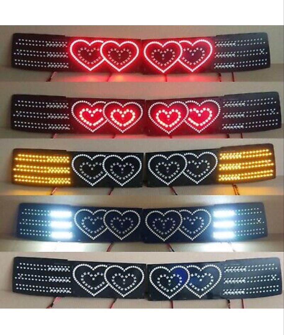 jza70 70スープラ ハートテールランプ　LED