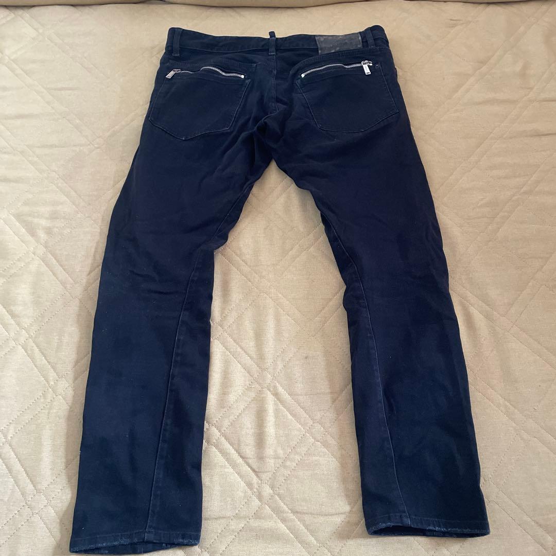 【DSQUARED2】スキニーデニム 52 ブラック