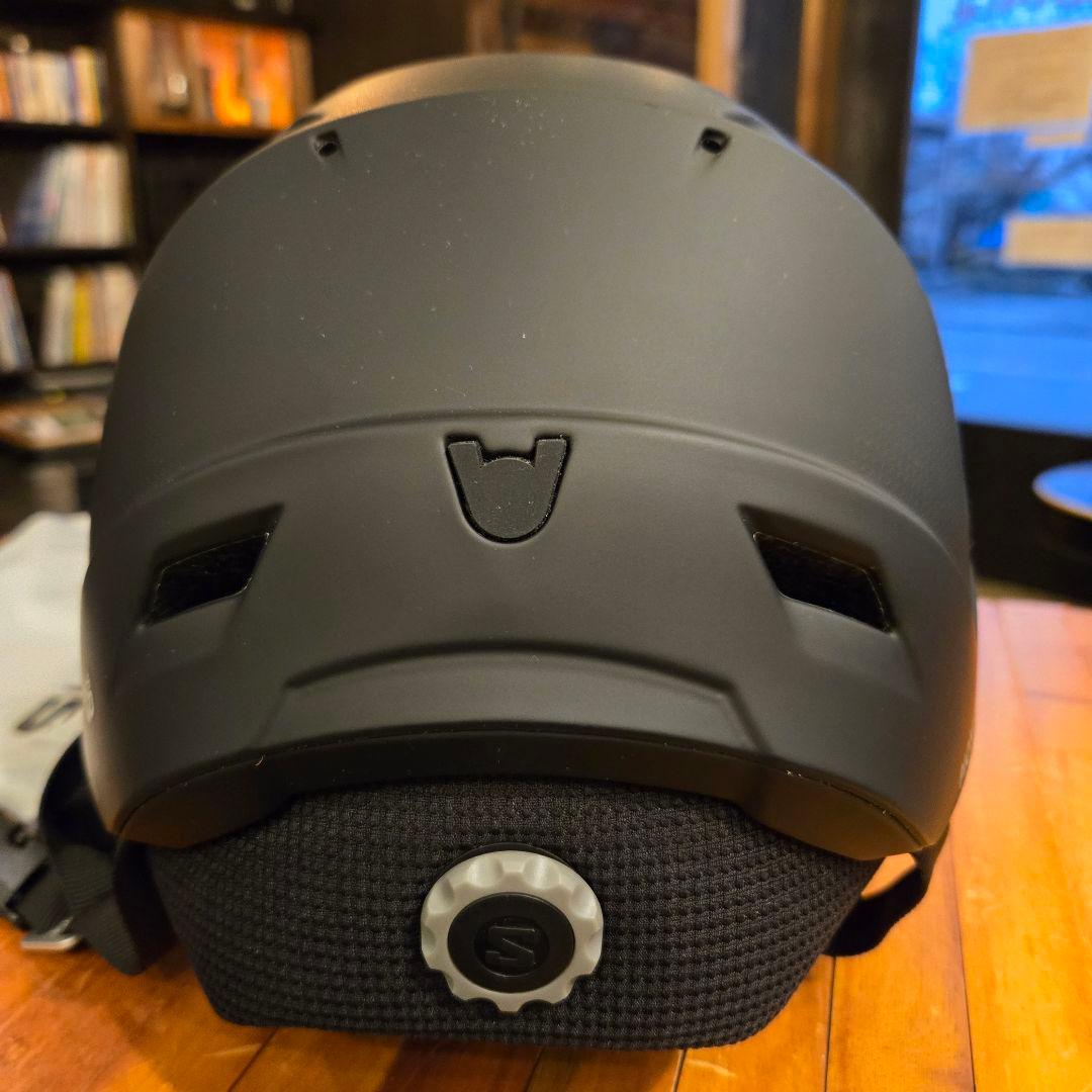 は*ち様 Salomon サロモン スキー スノーボード ヘルメット マットブラ