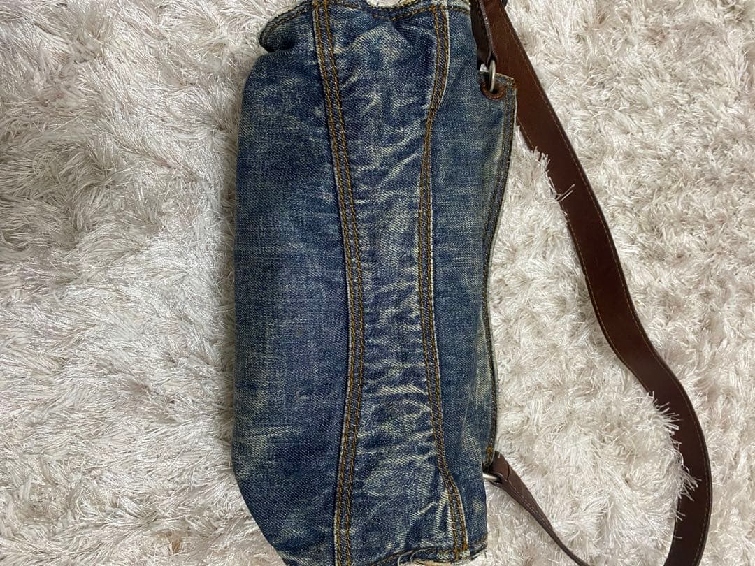 miu miu デニム　ショルダーバッグ