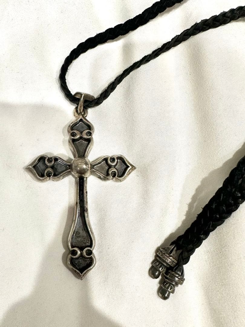 山*郎様 chromehearts クロムハーツ　スペードクロス　レザーブレード