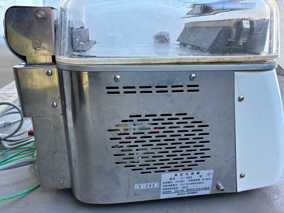 ジャンク　TOSEI 真空包装機 V-282 卓上型 TOSPACK