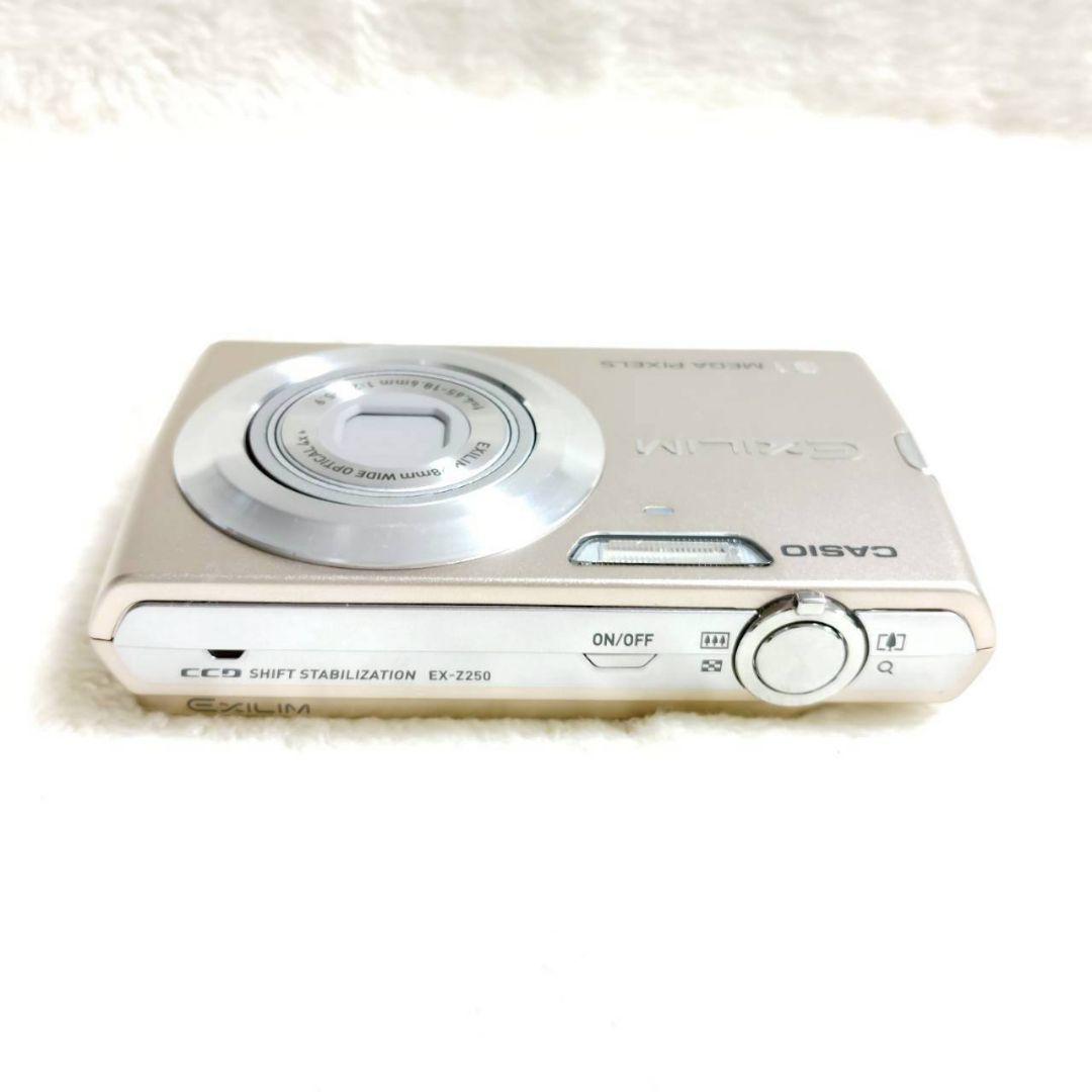 美品✨ CASIO EXILIM EX-Z250 ゴールド ケース付き コンデジ