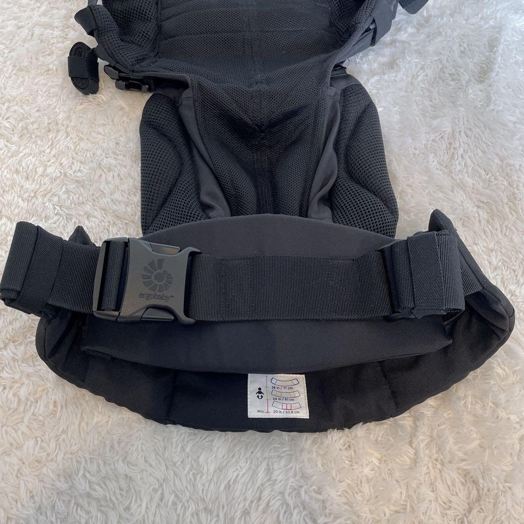 ergobaby 極美品✨ オムニ360 クールエアー メッシュ ブラック　黒
