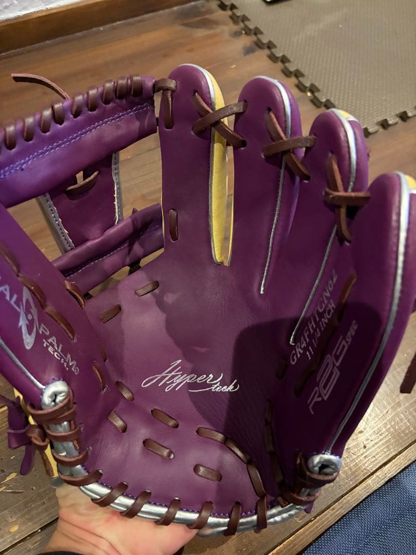 ローリングス ハイパーテック 限定 カラーシンク 美品 内野用 軟式グローブ
