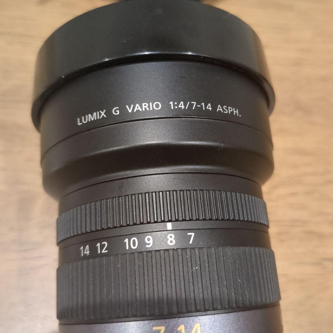 LUMIX G VARIO 1:4/7-14 H-F007014 広角レンズ