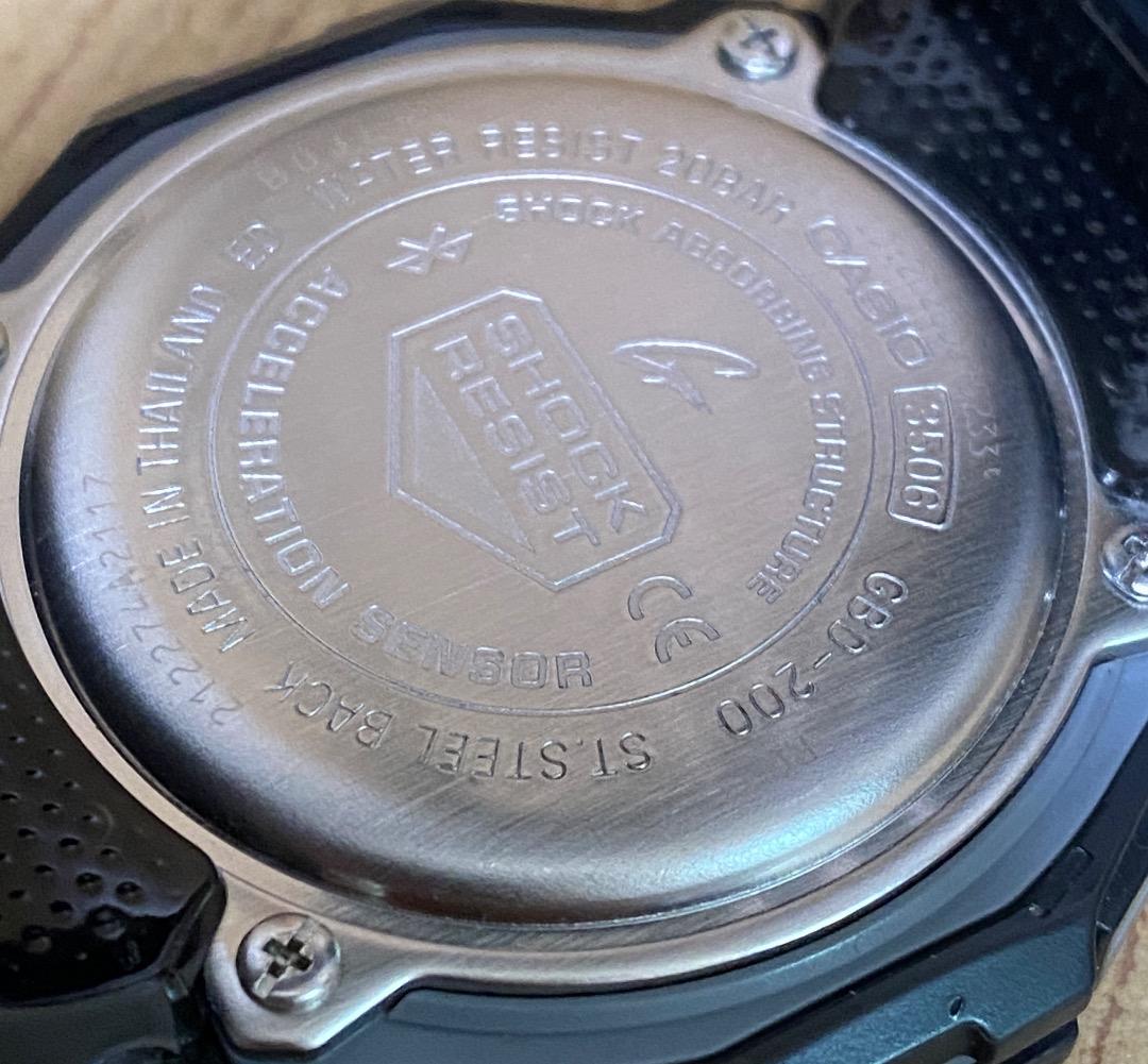 Bluetooth　CASIO G-SHOCK G-SQUAD GBD-200