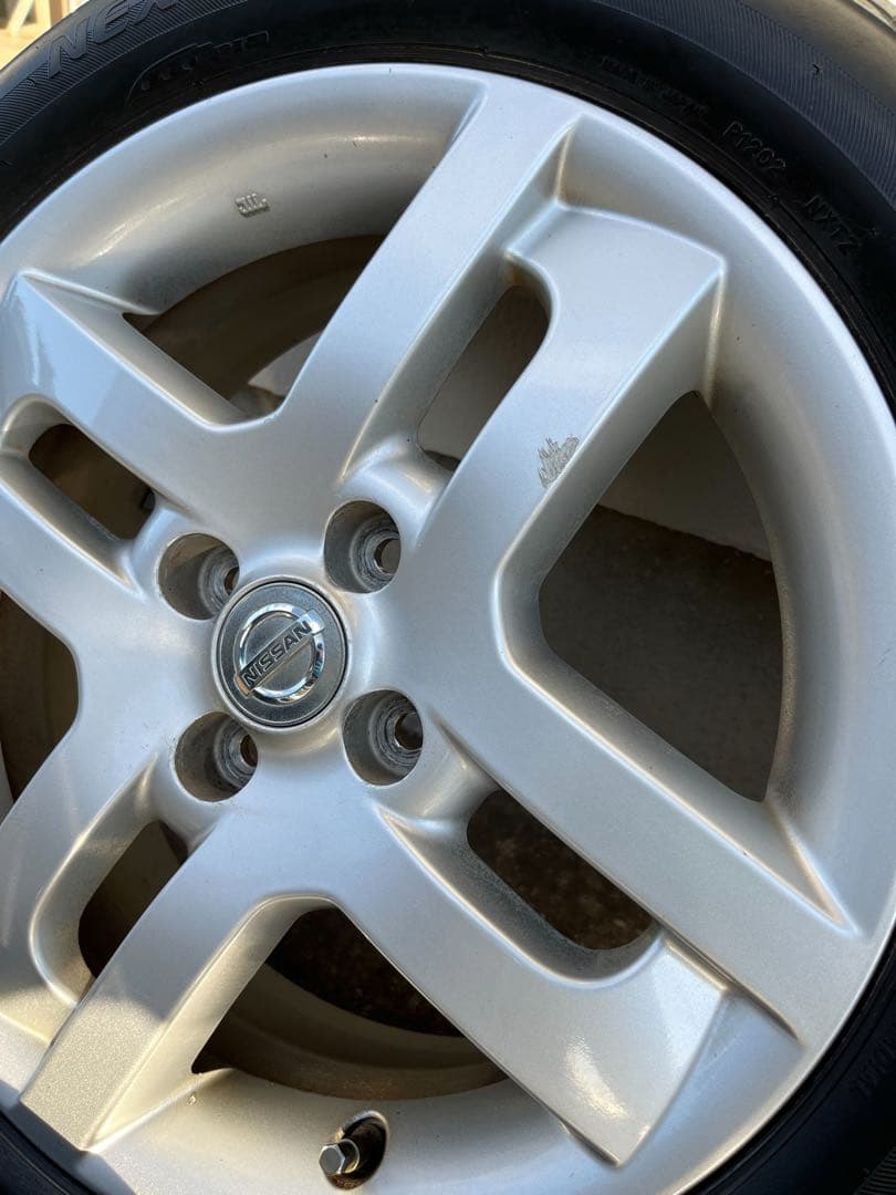 【送料無料】ホイール&タイヤ★4本セット★16インチ★日産キューブ★純正品