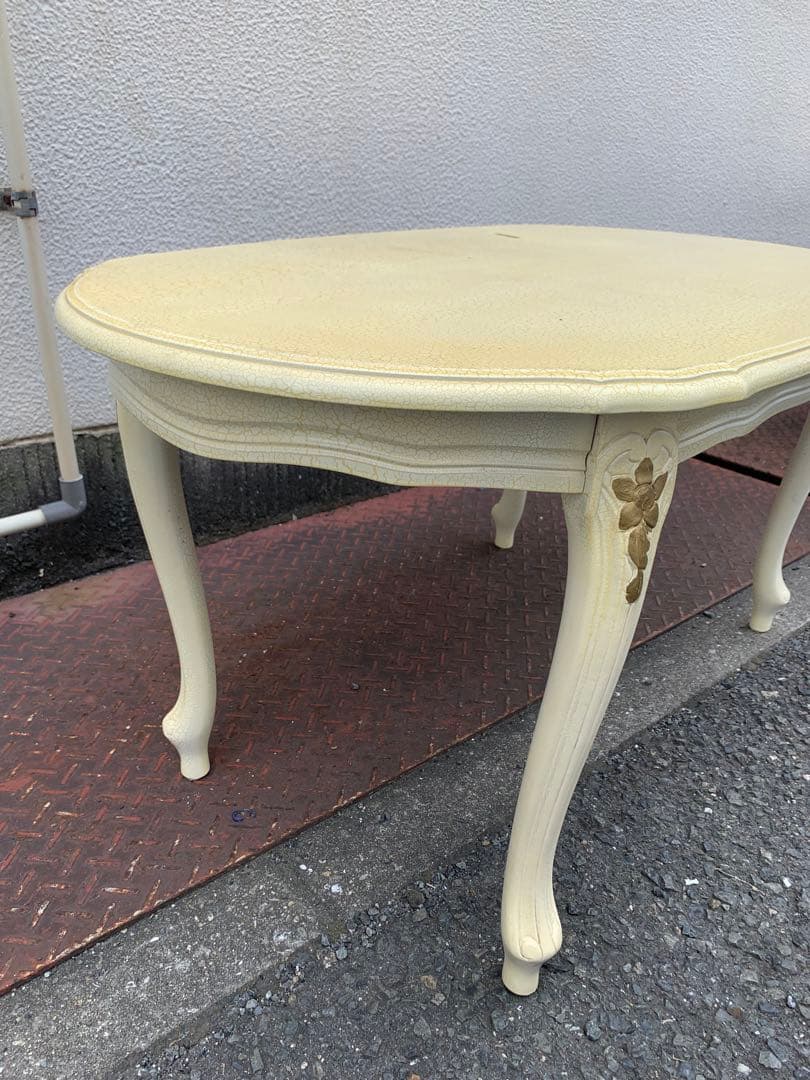 最終　アンティーク　ロココ調　センターテーブル　ローテーブル　テーブル