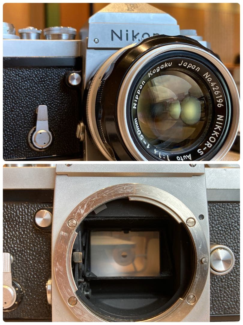 ★完動品＊美品★nikon f★f1.4レンズセット★動作確認済み＊作例多数
