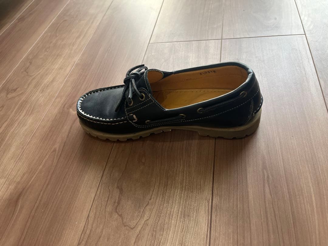 Paraboot TOMORROWLANDレザー デッキシューズ サイズ6.5