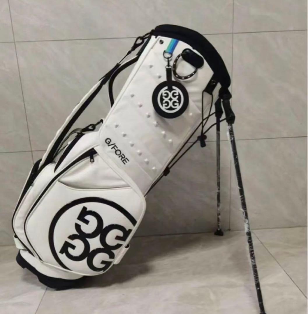 G/FORE GOLF ホワイト ゴルフバッグ・キャディバッグ 男女兼用