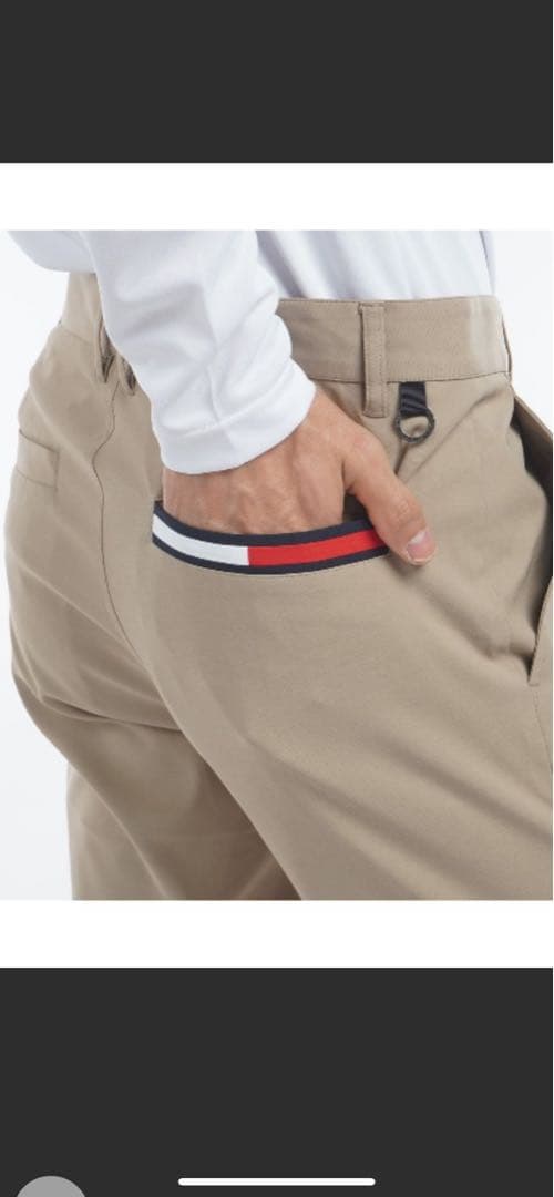 トミーヒルフィガーゴルフ ベーシック テーパードパンツ