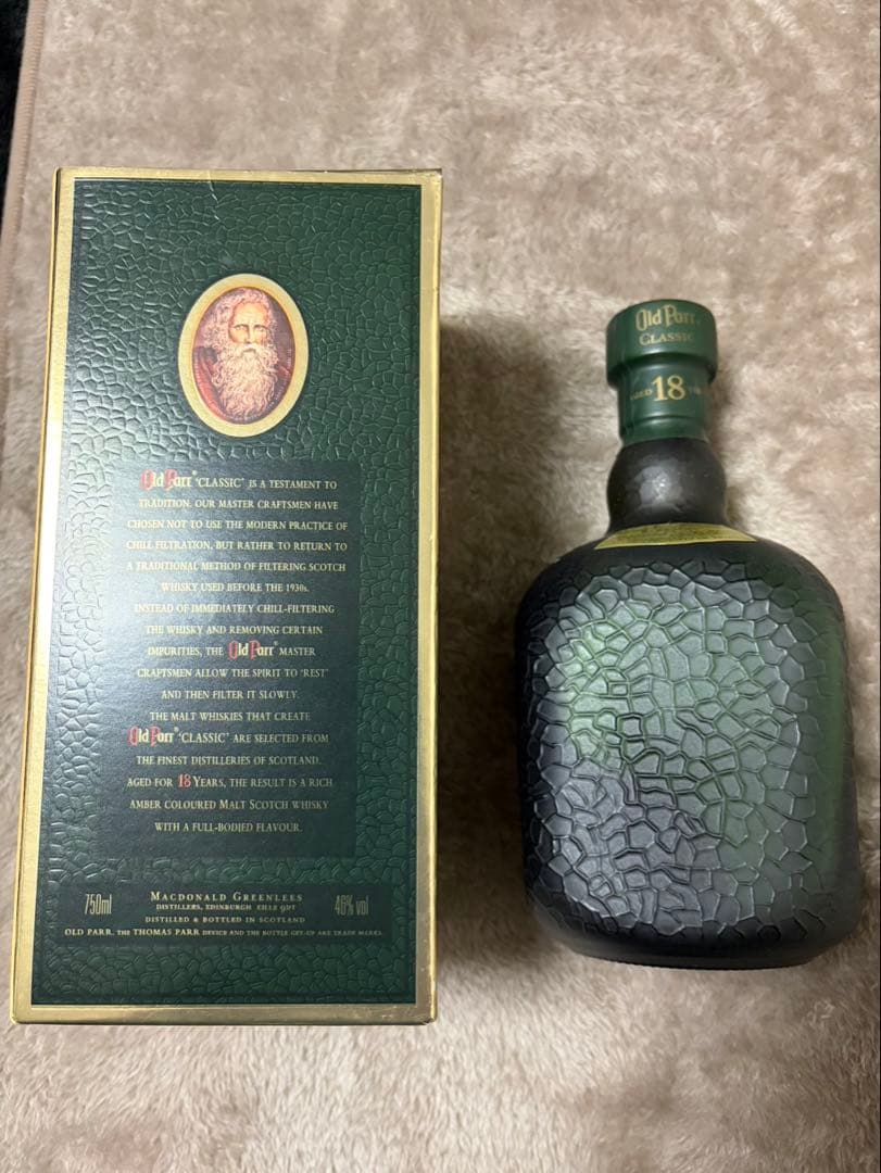 【未開封品】Old Parr Classic 18年 750ml ウイスキー