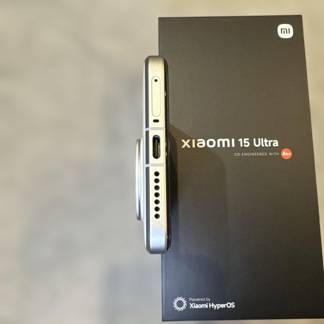 Xiaomi 15 Ultra ホワイト 16GB 512GB