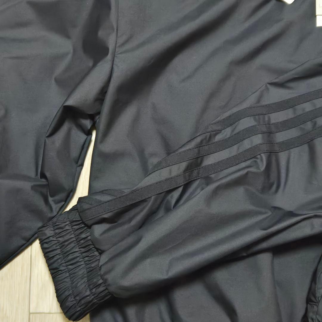 【新品】adidas レディース ウインドジャケット ウーブンジャケット 黒　L