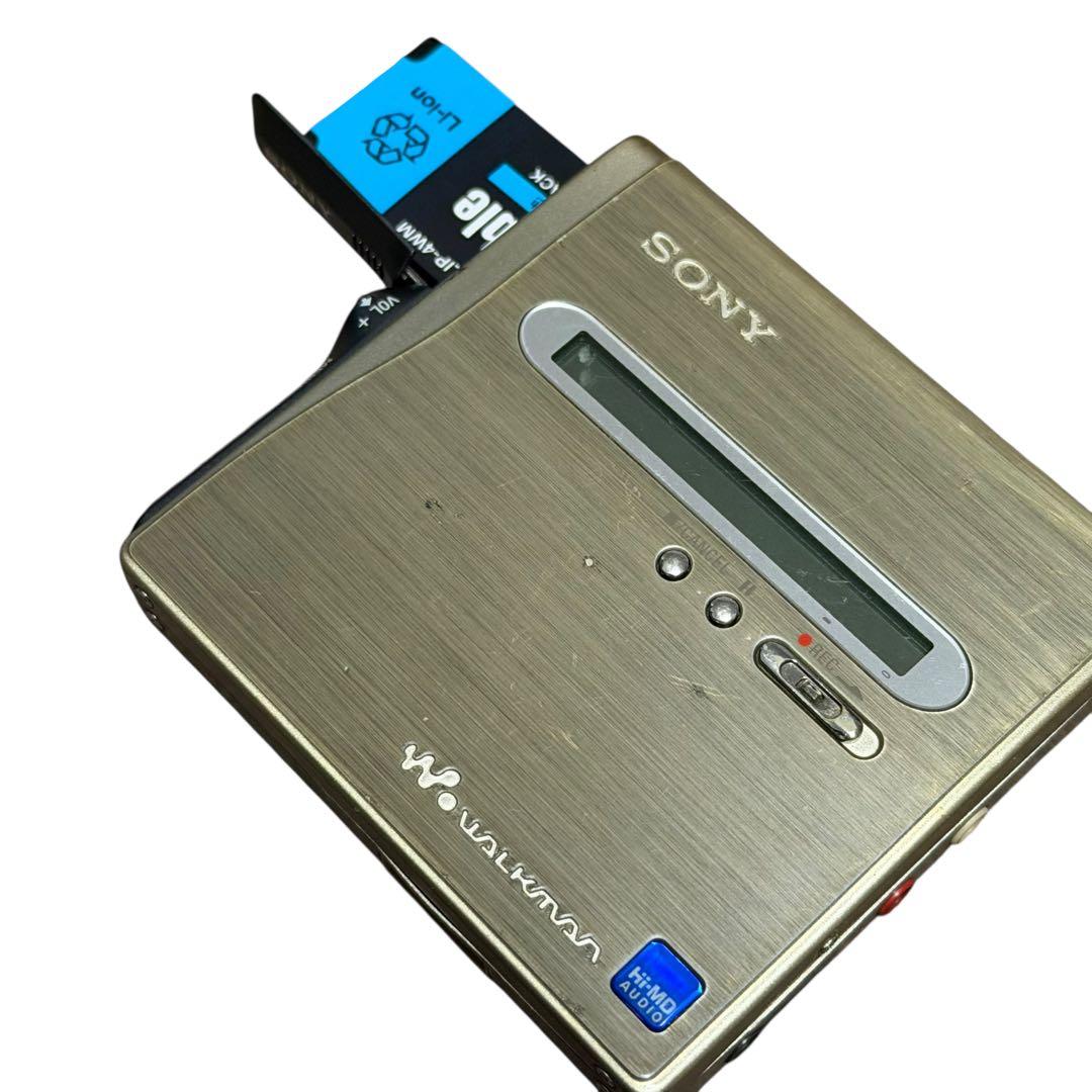希少 SONY MDウォークマン MZ-NH1 ジャンク扱い